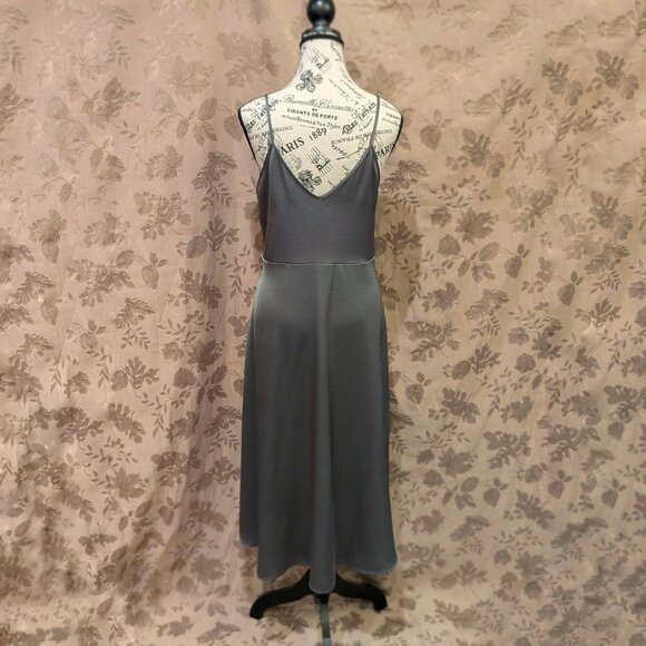 Daily Practice Anthropologie Comfy Gray Slip Dress, Size S, EUC! - Picture 3 of 9